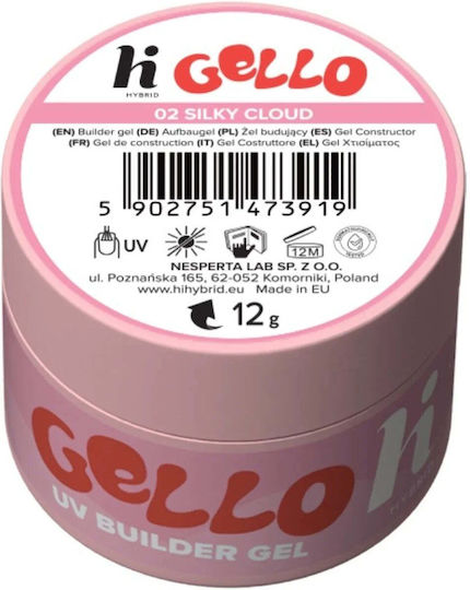 Hi Hybrid Constructor Geluri Unghii 02 Silky Cloud 12gr