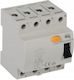 Kanlux Four-Pole Rail Switch 25A
