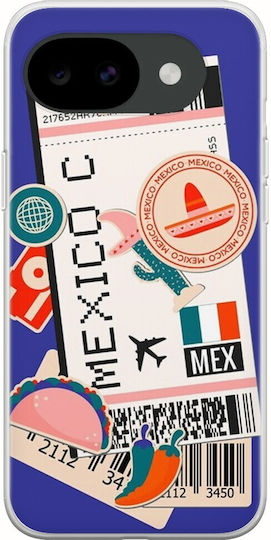 Mobile Phone Case Ticket To Mexico City Google Pixel 10a 5g Flexible TPU Transparent Silicone
