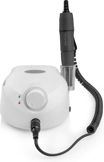 Krypton Xps-400 Freză de Unghii Electrică 65W Albă 40000 RPM cu Pedală