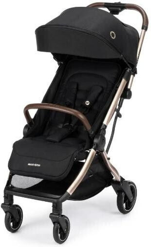 Maxi-Cosi Eva 3 Essential Καρότσι Μωρού Kατάλληλο για Nεογέννητο Black Champagne 8.2kg