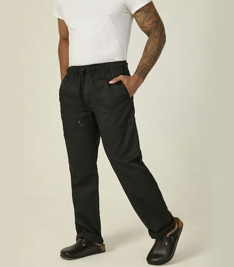 Oliver Harvey Kochhose Baumwoll-Polyester Schwarz Lancashire