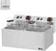 e-exoplismos Electric Double Fryer Capacity 2x8lt