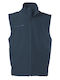 About Basics Men's Softshell Safety Vest Navy Blue