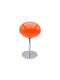 Next Metal Table Lamp LED with Orange Shade and Base