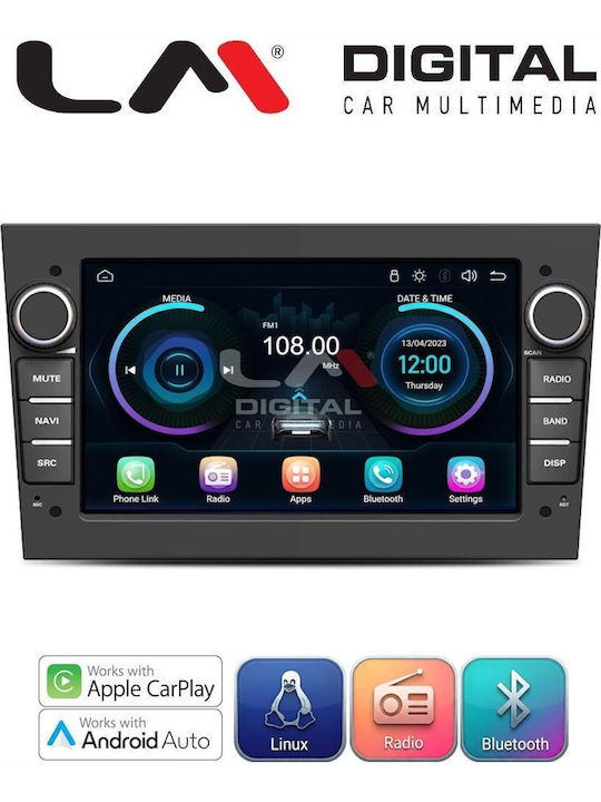 LM Digital Car Audio System for Opel Antara Astra Combo Corsa Zafira Suzuki Ignis 2011 Bluetooth USB Wi-Fi GPS