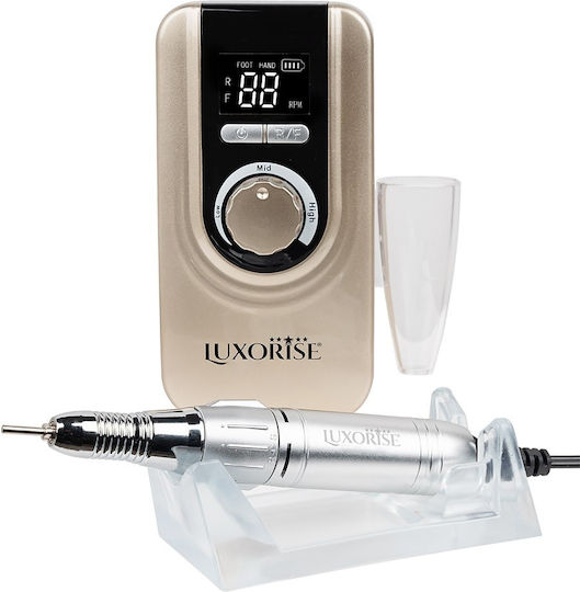 Luxorise Nagelbohrer Strom 30W Gold