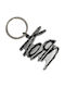 Metallic Korn Logo Keychain Kornkey01
