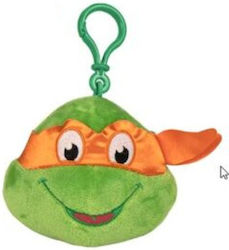 Plushy Keychain Teenage Mutant Ninja Turtles Bag Clip Keychain 10cm Michelangelo 760022361m