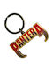 Metallic Keychain Pantera Fangs Logo Keychain Pantkey13