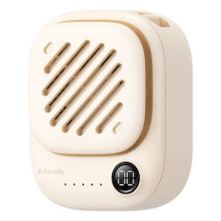 Aecooly Tragbarer Persönlicher Handgeführter Ventilator Click 01 Kompakt Beiger 7 M S Usb-c 3 Geschwindigkeiten 10x10x3cm Aecooly Tragbarer Persönlicher Handgeführter Ventilator Click 01 Kompakt Beiger 7 M S Usb-c 3 Geschwindigkeiten 10x10x3cm