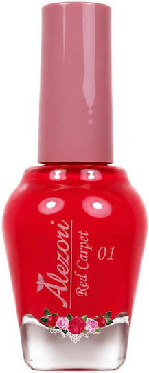 Alezori Glossy Βερνίκι Νυχιών Quick Dry Red Carpet 01 15ml