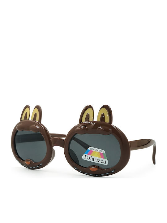 Kiddos Polarized Kids Sunglasses Brown