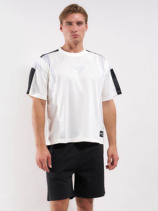 Αθλητικό T-shirt Μπεζ