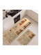 Mc Decor Heart Rectangular Kitchen Mat with Non-Slip Backing 50x80cm