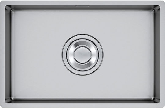 Franke Mythos Подмонтажна Кухненска Мивка Inox Д69xШ45cm Сребриста