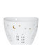 Raeder Poetry Light Candle Holder Suitable for Tealights Porcelain in White Colour 8.8x8.8x6.6cm