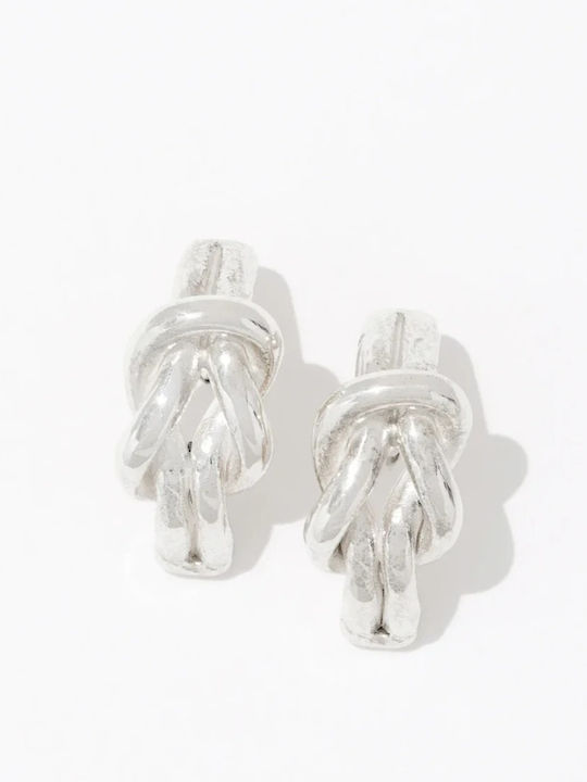 Sisyphus Silver Earrings