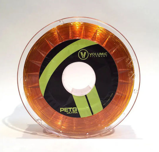 Volumic PETG 3D Printer Filament Πορτοκαλί 1kg