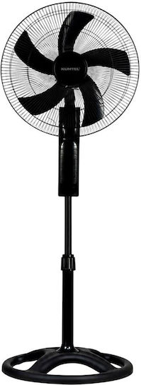 Kumtel Ventilator Pe Piedestal 60W Negru