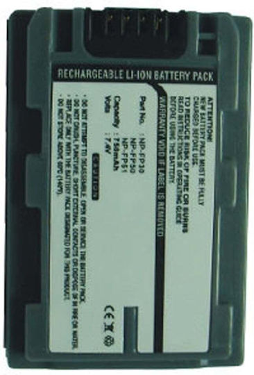 WS Xtreme Power Sony NP-FP50 NP-FP30 NP-FP70 7.4V 750mAh