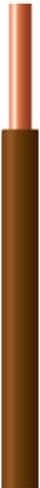 Кабел NYA H07V-U 1x4mm² Кафяв 100m/roll