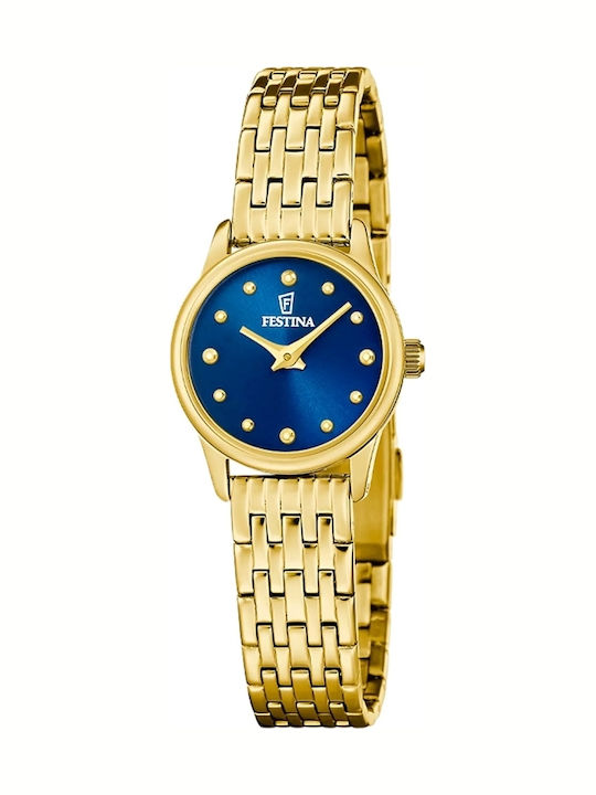 Festina Ceas Dama 23mm Cu Baterie Și Brățară Me...