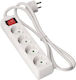 Electra Power Strip 3-Socket with Switch and 1.5m Cable