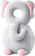 Giggles Co Baby-Reisekissen Grau