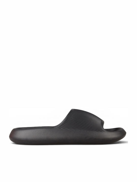 Herren-Badesandalen Schwarz