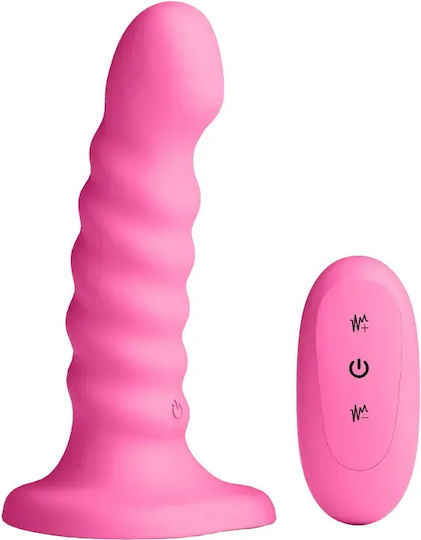 Ns Novelties Colour Vibrator with Remote Control Pink
