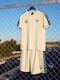 X Lex Limited Summer Collection Men’s Shorts Set White