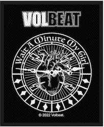 Rock Off Volbeat Wait A Minute My Girl Semn De Țesut Materiale De Cusut 10x8cm
