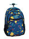 Back Me Up School Backpack for Elementary with Water Bottle Holder Multicolour 33 x 28 x 48cm