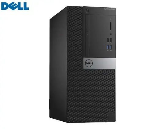 Dell 3040 MT Реновирани Клас A Core i3-6100 8GB 256GB SSD W10 Pro