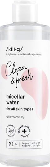 kili⋅g Clean & Fresh Micellar Water Makeup Remover For Face For Oil Control 250ml
