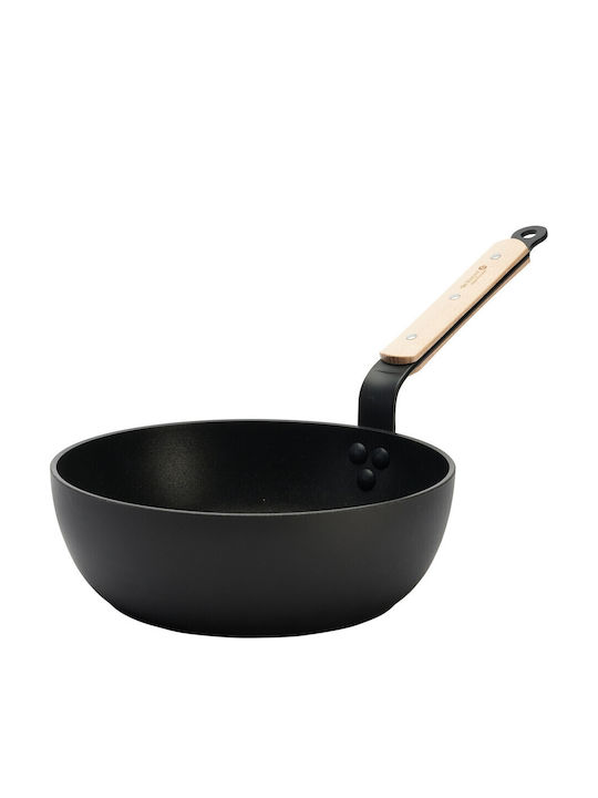 De Buyer Milk Pot Aluminum 24cm