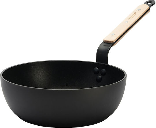 De Buyer Milk Pot Aluminum 24cm