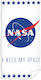 Πετσέτα Nasa Need Space Towel 70x140 Nasa201019-r