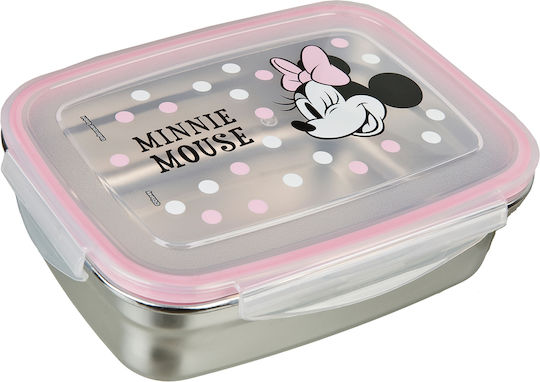 Gim Edelstahl Kinderlebensmittelbehälter Minnie Graues