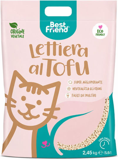 Record Pflanzenbasierte Katzenstreu Tofu mit Frisch Duft 2,45kg / 5,5lt