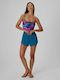 4F Damenbademode Kurze Hosen Blau