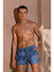 Men's Swimwear Shorts Printed Petrol