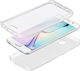 Husă Huawei Y6 2018 Full Body Gekko 360° Față+spate Silicon+Plastic Transparentă