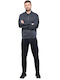 Herren-Sweatpants Set - Jogginganzug Navy Blau