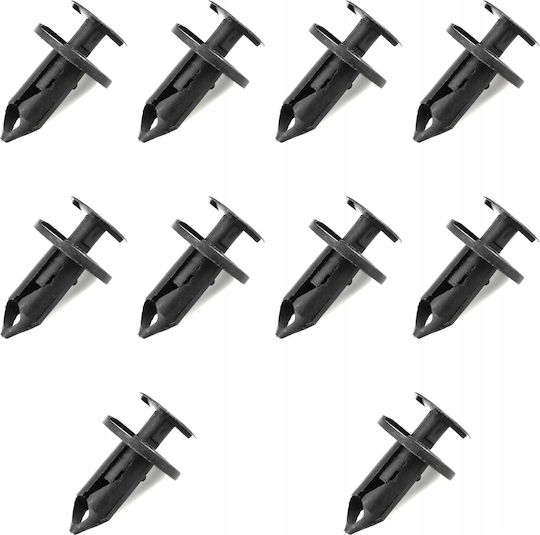 10x Abdeckclip Audi A4 B6 B7 A5 A6 C6 Q5 Tt