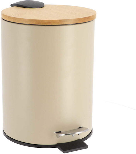 Tendance Coș de baie metalic 2.5lt maro
