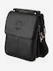 Leather Women's Shoulder Bag Black