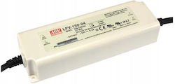 LED Power Supply 151.2W 24VDC 6.3A IP67 LPV-150-24 Mean Well LED Power Supply 151.2W 24VDC 6.3A IP67 LPV-150-24 Mean Well