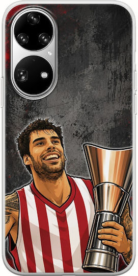 Калъф Kings Europe Legends Saint George Huawei P50 Pro Гъвкава TPU Прозрачна Силиконова